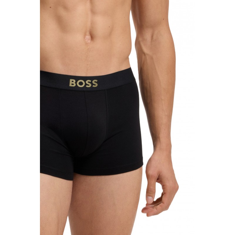 Boss Trunks Gift Boxed 3 Pack-Black Boss Trunks Gift Boxed 3 Pack-Black