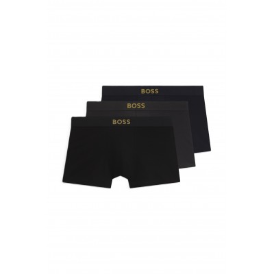 Boss Trunks Gift Boxed 3 Pack-Black