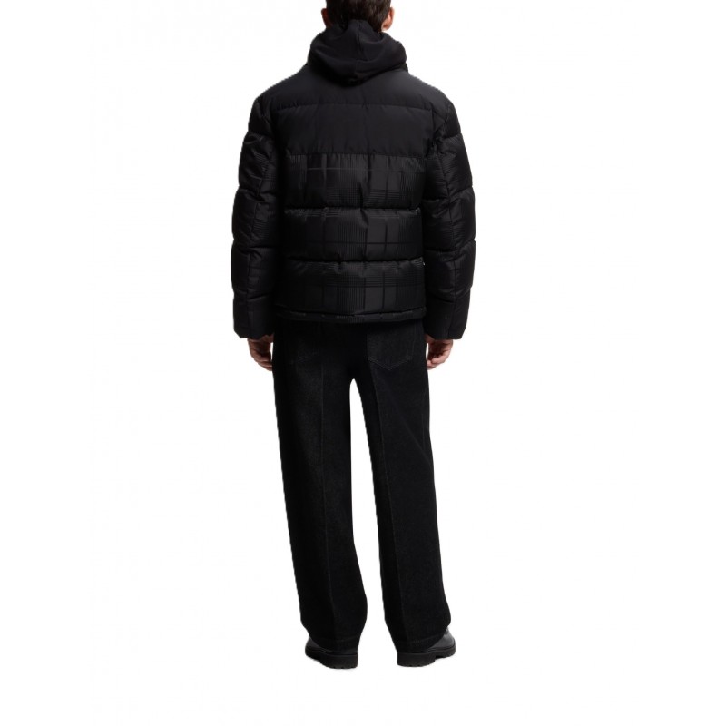 Hugo Puffer Jacket Water Repellent-Black Hugo Puffer Jacket Water Repellent-Black