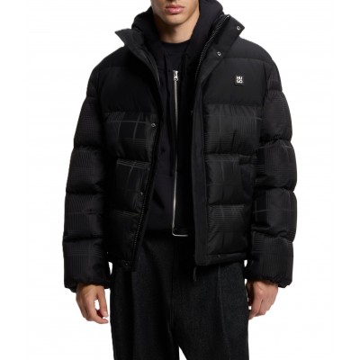 Hugo Puffer Jacket Water Repellent-Black