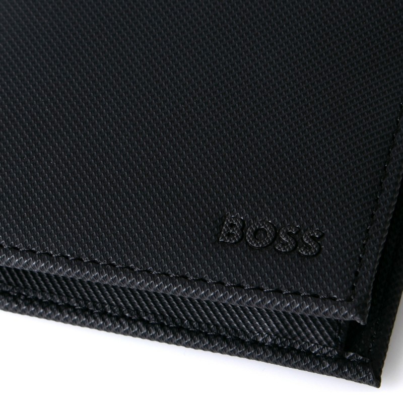 Boss Wallet Bifold Catch-Black Boss Wallet Bifold Catch-Black