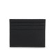Boss Card Holder Monogram Patterned Leather-Black Boss Card Holder Monogram Patterned Leather-Black