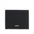 Boss Card Holder Monogram Patterned Leather-Black