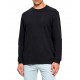 Boss T-Shirt Long Sleeve Waffle-Dark Blue Boss T-Shirt Long Sleeve Waffle-Dark Blue