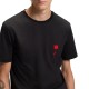 Hugo T-Shirt With Logo Artwork-Black Hugo T-Shirt With Logo Artwork-Black