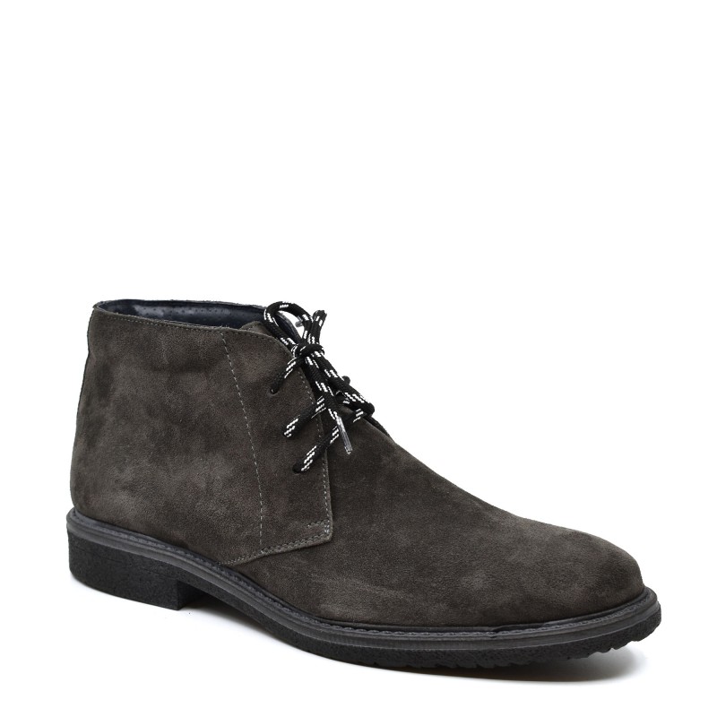 Prima Shoes Chukka Boots Suede-Grey