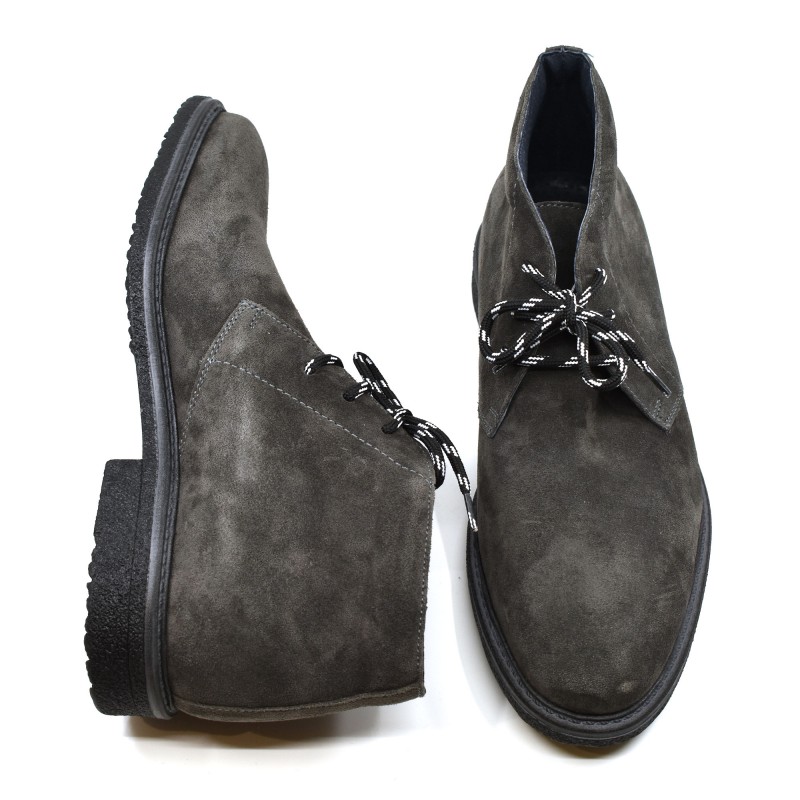 Prima Shoes Chukka Boots Suede-Grey