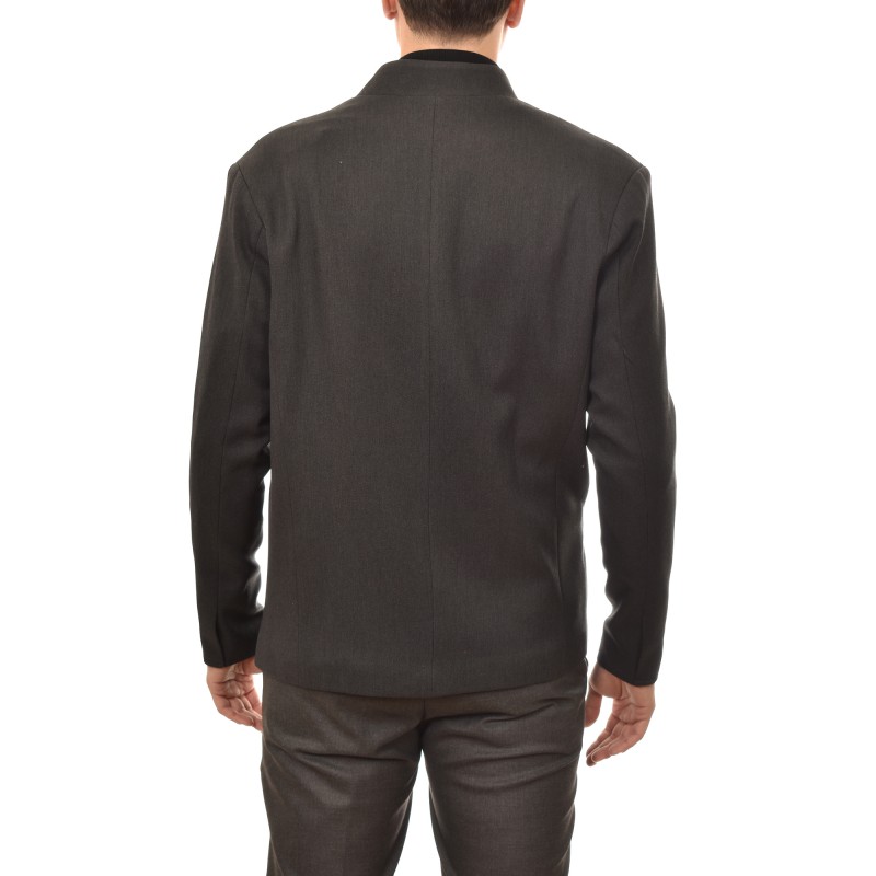 Indeed Mao Semi Cut Blazer-Black Indeed Mao Semi Cut Blazer-Black