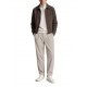 Vittorio Jacket Suede Button Closure-Brown Vittorio Jacket Suede Button Closure-Brown