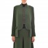 Semiology Mao Tweed Overshirt-Green