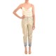 Motel Silver Coated Jeans-Light Blue/Silver