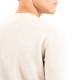 Vittorio Sweater Knitted Neckline In Jacquard Knit-Beige