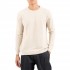 Vittorio Sweater Knitted Neckline In Jacquard Knit-Beige