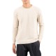 Vittorio Sweater Knitted Neckline In Jacquard Knit-Beige