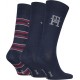 Tommy Hilfiger Socks 3 Pairs Gift Box-Navy Tommy Hilfiger Socks 3 Pairs Gift Box-Navy