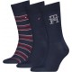 Tommy Hilfiger Socks 3 Pairs Gift Box-Navy Tommy Hilfiger Socks 3 Pairs Gift Box-Navy