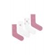 Calvin Klein Sock 4P CK Women Giftbox Lurex Aop-Vintage Plum/White Calvin Klein Sock 4P CK Women Giftbox Lurex Aop-Vintage Plum/White