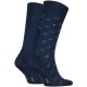 Tommy Hilfiger Socks 2 Pack TH Flag-Blue Tommy Hilfiger Socks 2 Pack TH Flag-Blue