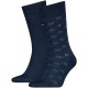 Tommy Hilfiger Socks 2 Pack TH Flag-Blue Tommy Hilfiger Socks 2 Pack TH Flag-Blue