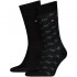 Tommy Hilfiger Socks 2 Pack TH Flag-Black