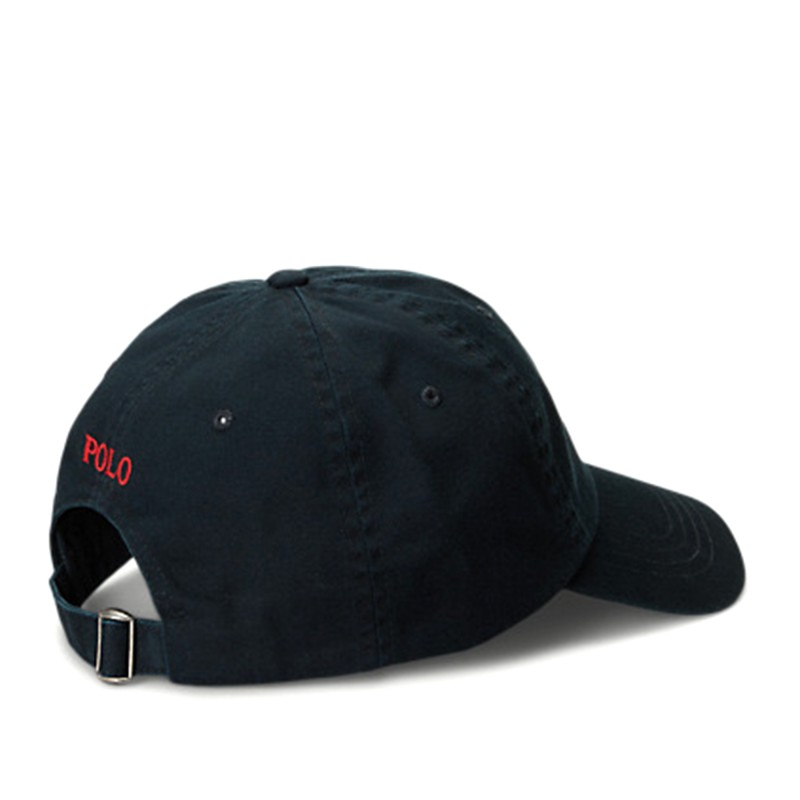 Polo Ralph Lauren Cotton Chino Baseball Cap-Polo Black Polo Ralph Lauren Cotton Chino Baseball Cap-Polo Black