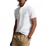 Polo Ralph Lauren Polo Core Replen Slim Fit Mesh SSL-KNT-White