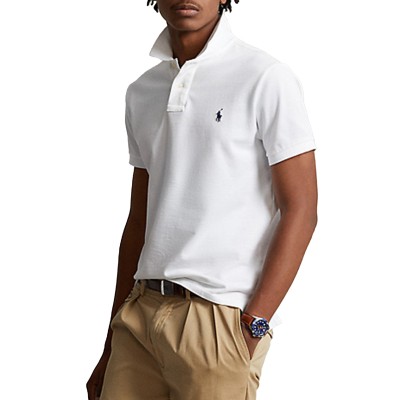 Polo Ralph Lauren Polo Core Replen Slim Fit Mesh SSL-KNT-White