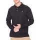 Polo Ralph Lauren Custom Slim Fit Polo LSL-Polo Black Polo Ralph Lauren Custom Slim Fit Polo LSL-Polo Black