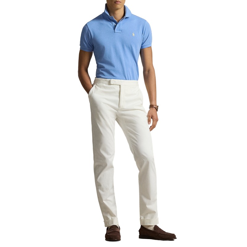 Polo Ralph Lauren Polo Shirt Custom Slim Fit-Blue