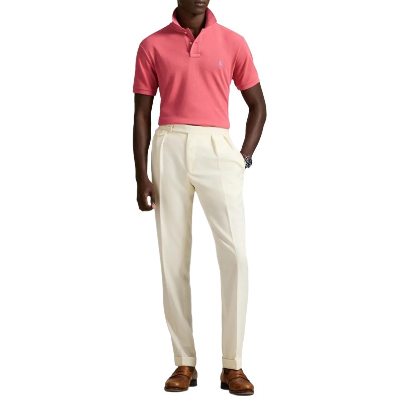 Polo Ralph Lauren Polo Shirt Custom Slim Fit-Red