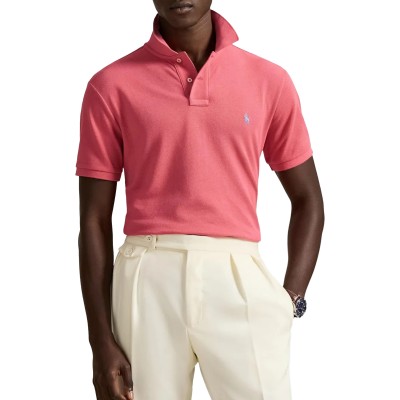 Polo Ralph Lauren Polo Shirt Custom Slim Fit-Red