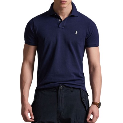 Polo Ralph Lauren Polo Shirt Custom Slim Fit-Navy