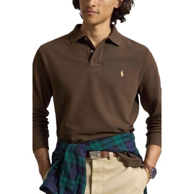 Polo Ralph Lauren Polo Core Replen Custom Slim Fit-Brown