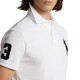 Polo Ralph Lauren Polo Shirt With Contrast Big Pony Logo-White