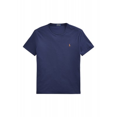Polo Ralph Lauren Soft Cotton T-Shirt Custom Slim Fit-French Navy