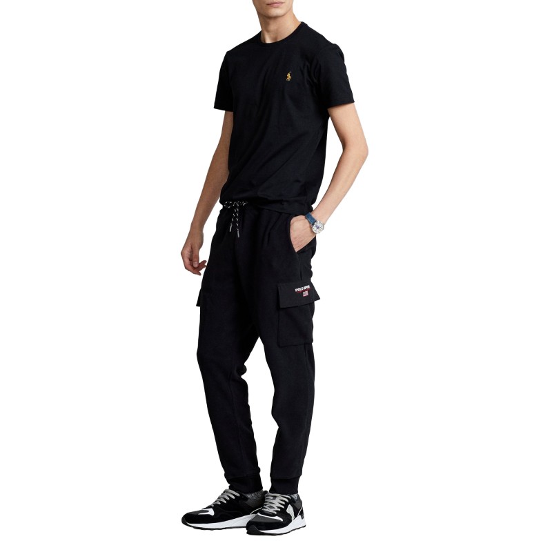 Polo Ralph Lauren T-Shirt Custom Slim Fit-Black Polo Ralph Lauren T-Shirt Custom Slim Fit-Black