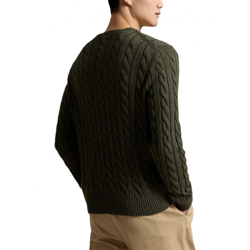 Polo Ralph Lauren Sweater Cable Knit-Olive