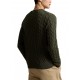 Polo Ralph Lauren Sweater Cable Knit-Olive
