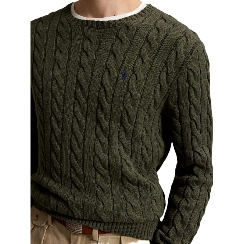 Polo Ralph Lauren Sweater Cable Knit-Olive