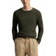 Polo Ralph Lauren Sweater Cable Knit-Olive