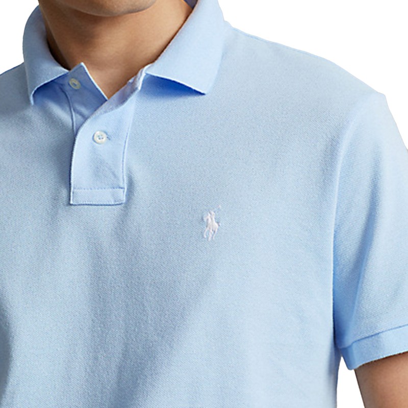 Polo Ralph Lauren Polo Core Replen Slim Fit Mesh SSL-KNT-Elite Blue