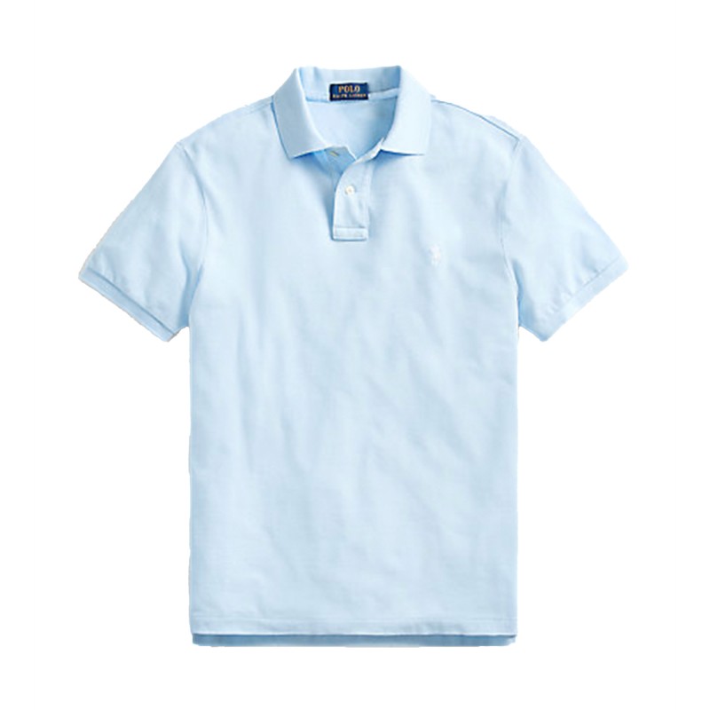 Polo Ralph Lauren Polo Core Replen Slim Fit Mesh SSL-KNT-Elite Blue