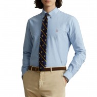 Polo Ralph Lauren Shirt Oxford Custom Fit-Blue