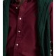 Polo Ralph Lauren Shirt Custom Fit Oxford-Wine Polo Ralph Lauren Shirt Custom Fit Oxford-Wine