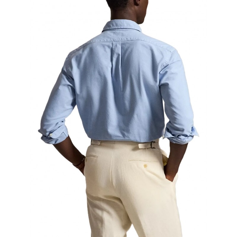Polo Ralph Lauren Shirt Custom Fit Oxford-Blue