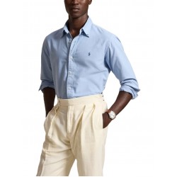 Polo Ralph Lauren Shirt Custom Fit Oxford-Blue