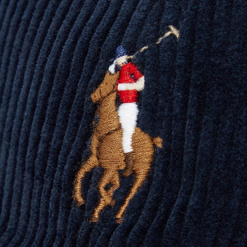Polo Ralph Lauren Cap Corduroy-Aviator Navy