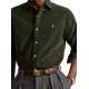 Polo Ralph Lauren Shirt Custom Fit Corduroy-Olive Polo Ralph Lauren Shirt Custom Fit Corduroy-Olive