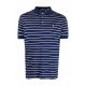 Polo Ralph Lauren Striped Polo Shirt-Refined Navy Polo Ralph Lauren Striped Polo Shirt-Refined Navy