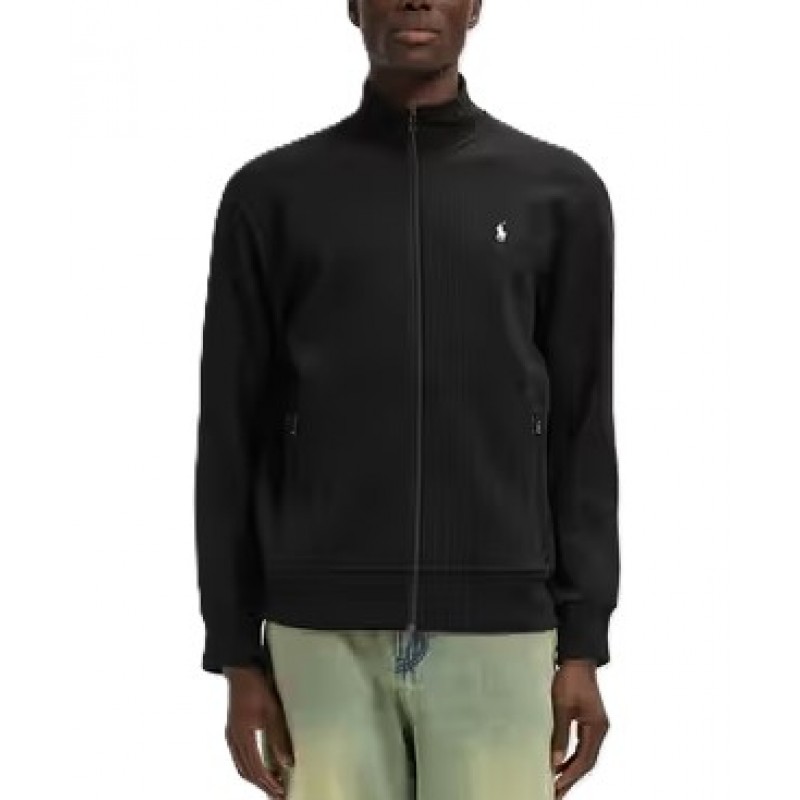 Polo Ralph Lauren Sweatshirt Zip-Black Polo Ralph Lauren Sweatshirt Zip-Black